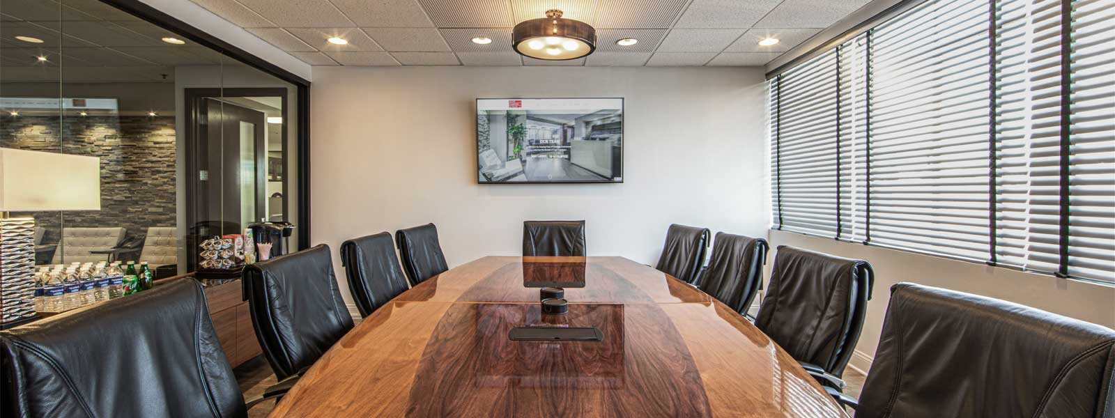 Main Conference Room at Ecoff Campain & Tilles, LLP